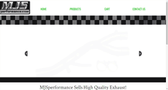 Desktop Screenshot of mjsperformance.com