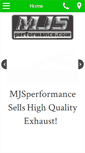 Mobile Screenshot of mjsperformance.com