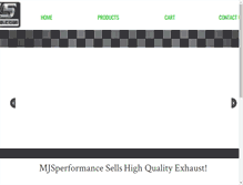 Tablet Screenshot of mjsperformance.com